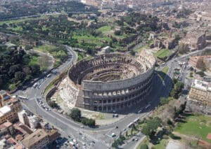 Colosseum Aerial View